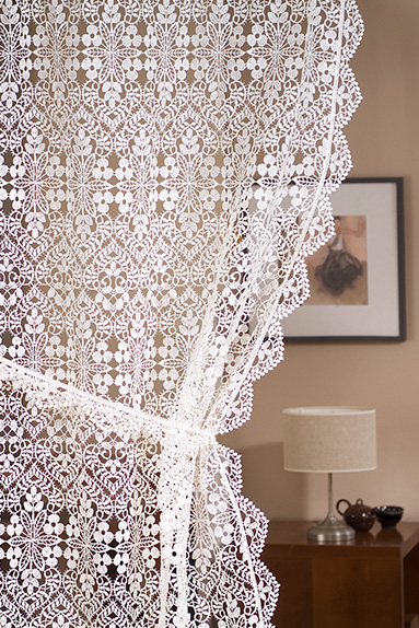 Rideaux Macramé Brodé